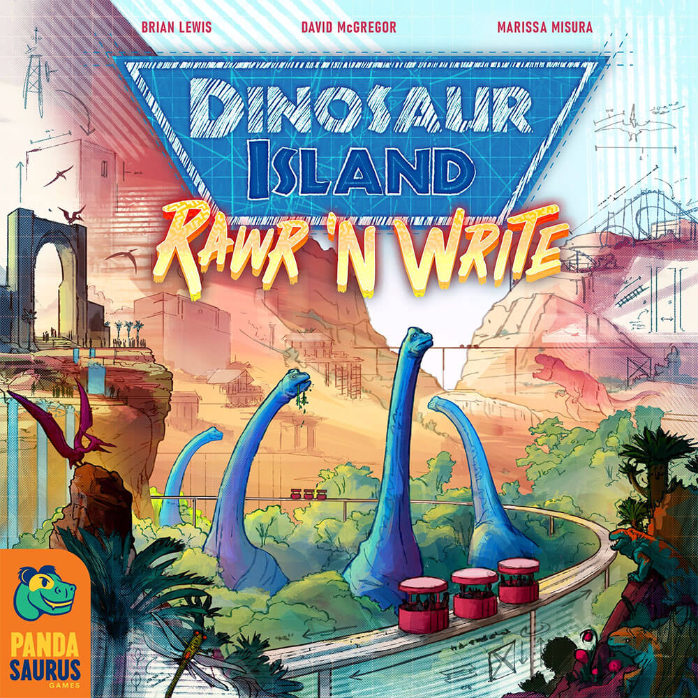 Dinosaur Island Rawr n Write Board Game
