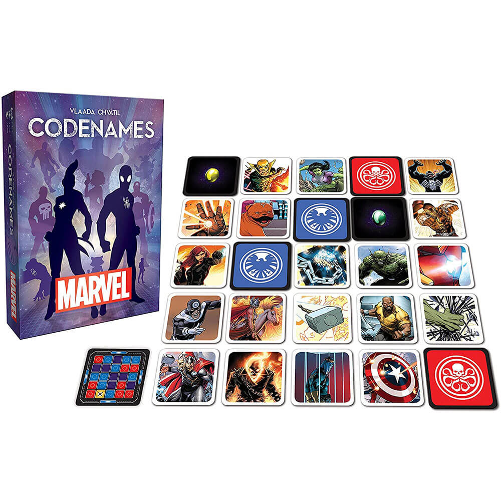 Codenames Marvel Board Game