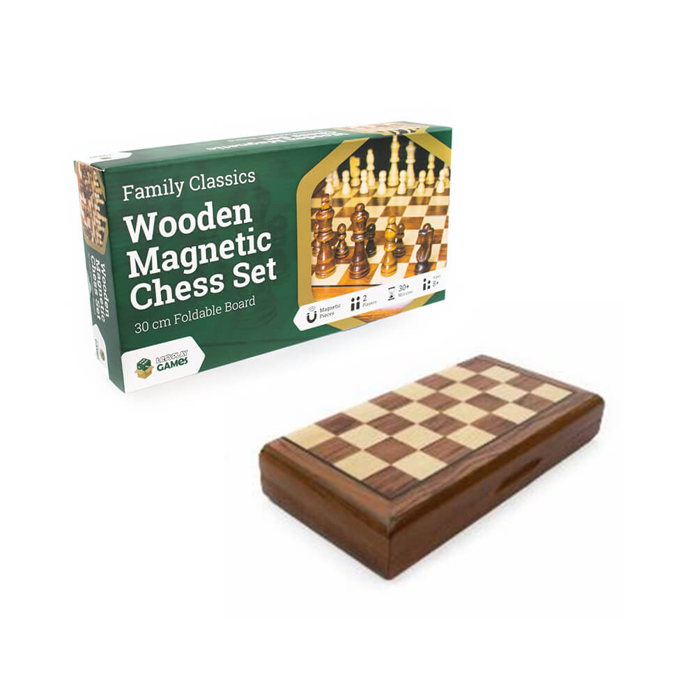 LPG Wooden Magnetic Chess Set