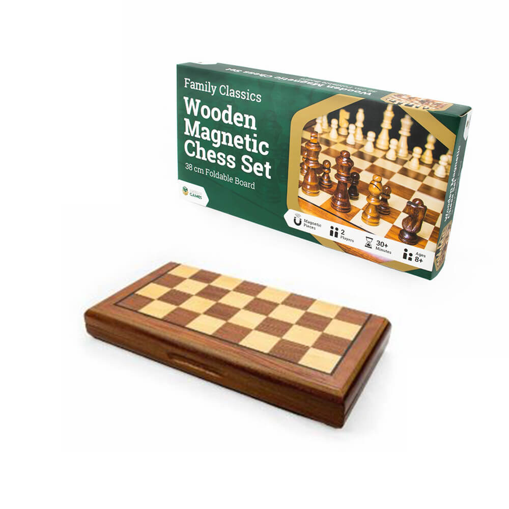 LPG Wooden Magnetic Chess Set
