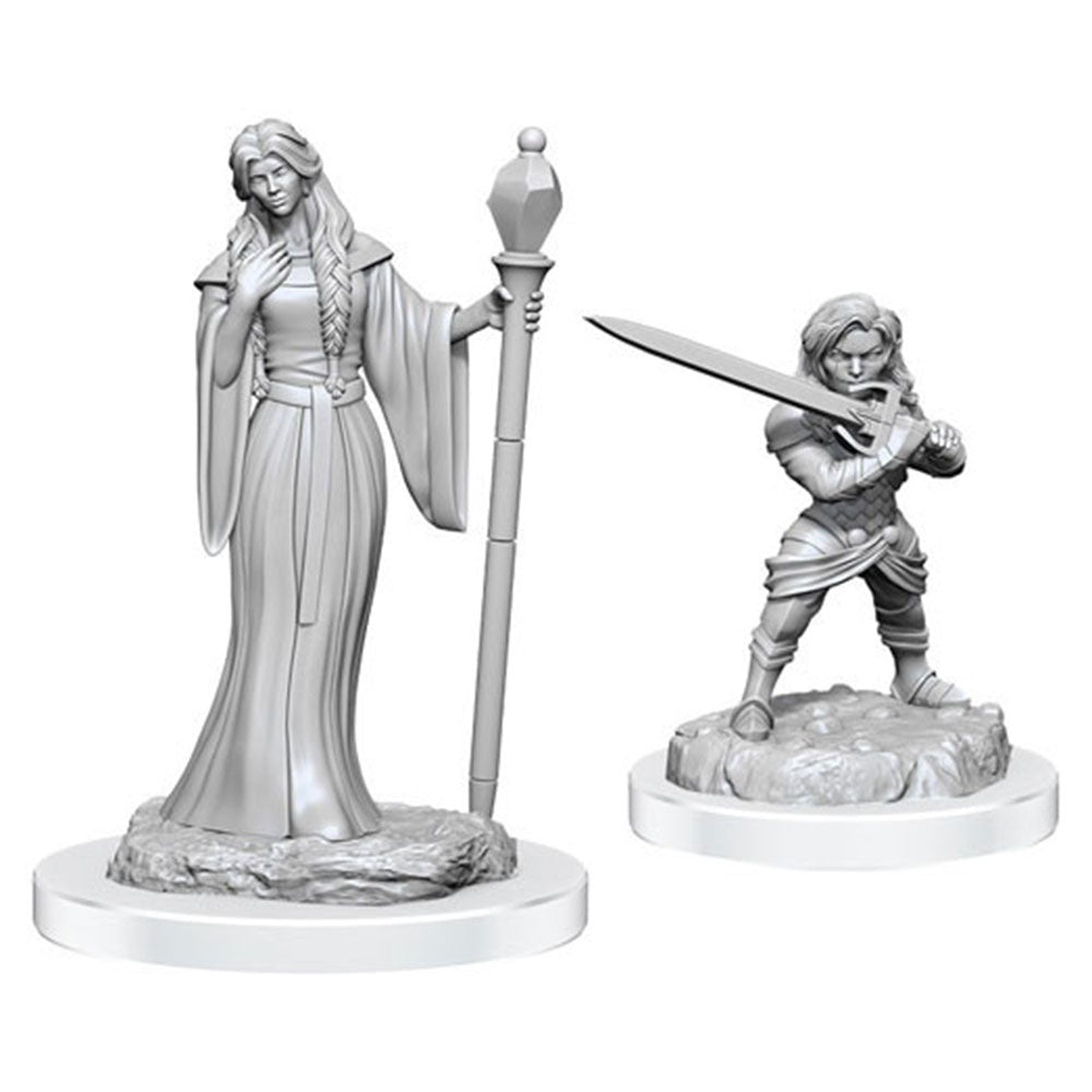 Critical Role Unpainted Wizard & Holy Warrior Miniatures