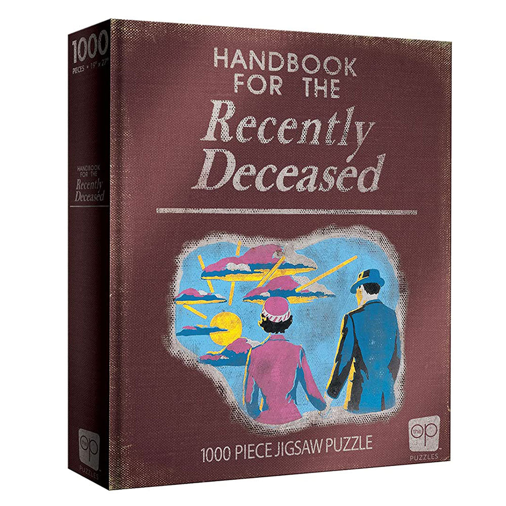 Beetlejuice Recently Deceased Handbook Puzzle 1000pcs