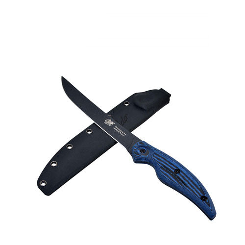 Cuda Professional SemiFlex Wide Fillet Knife w/ Sheath