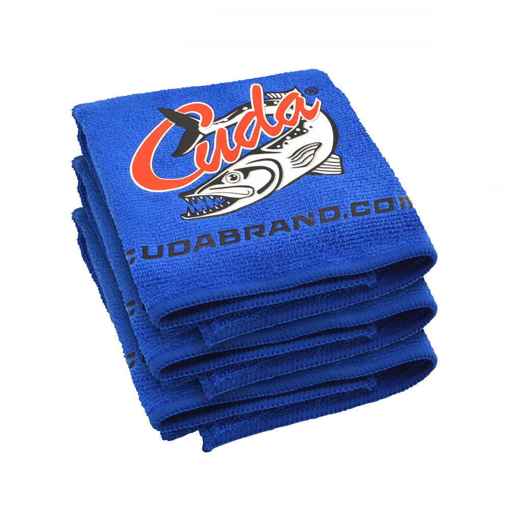 Cuda Microfiber Towels (3-Pack)