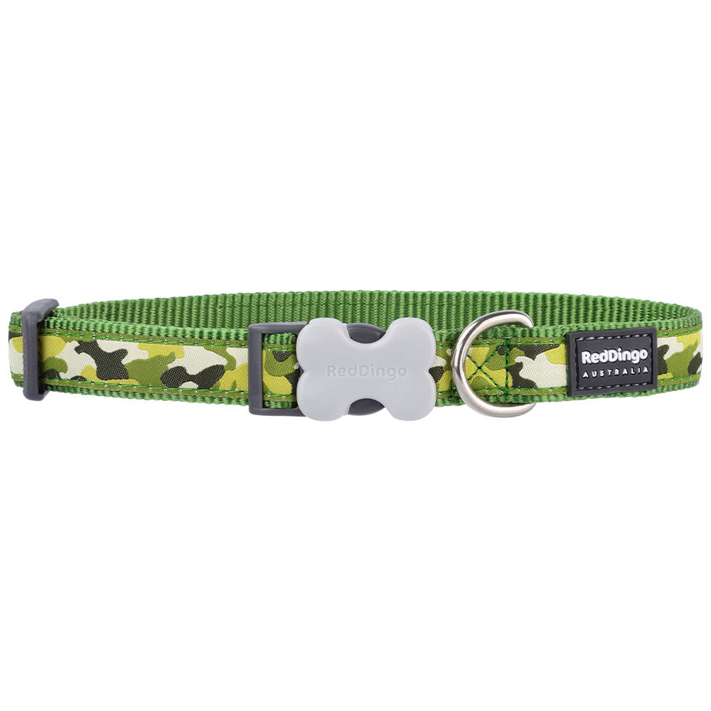 Camouflage Dog Collar (Green)
