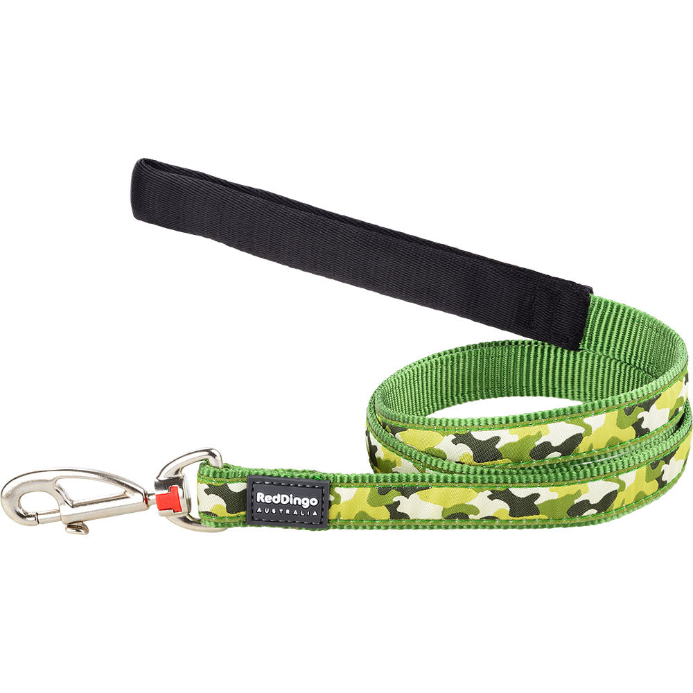 Camouflage Dog Lead (Green)