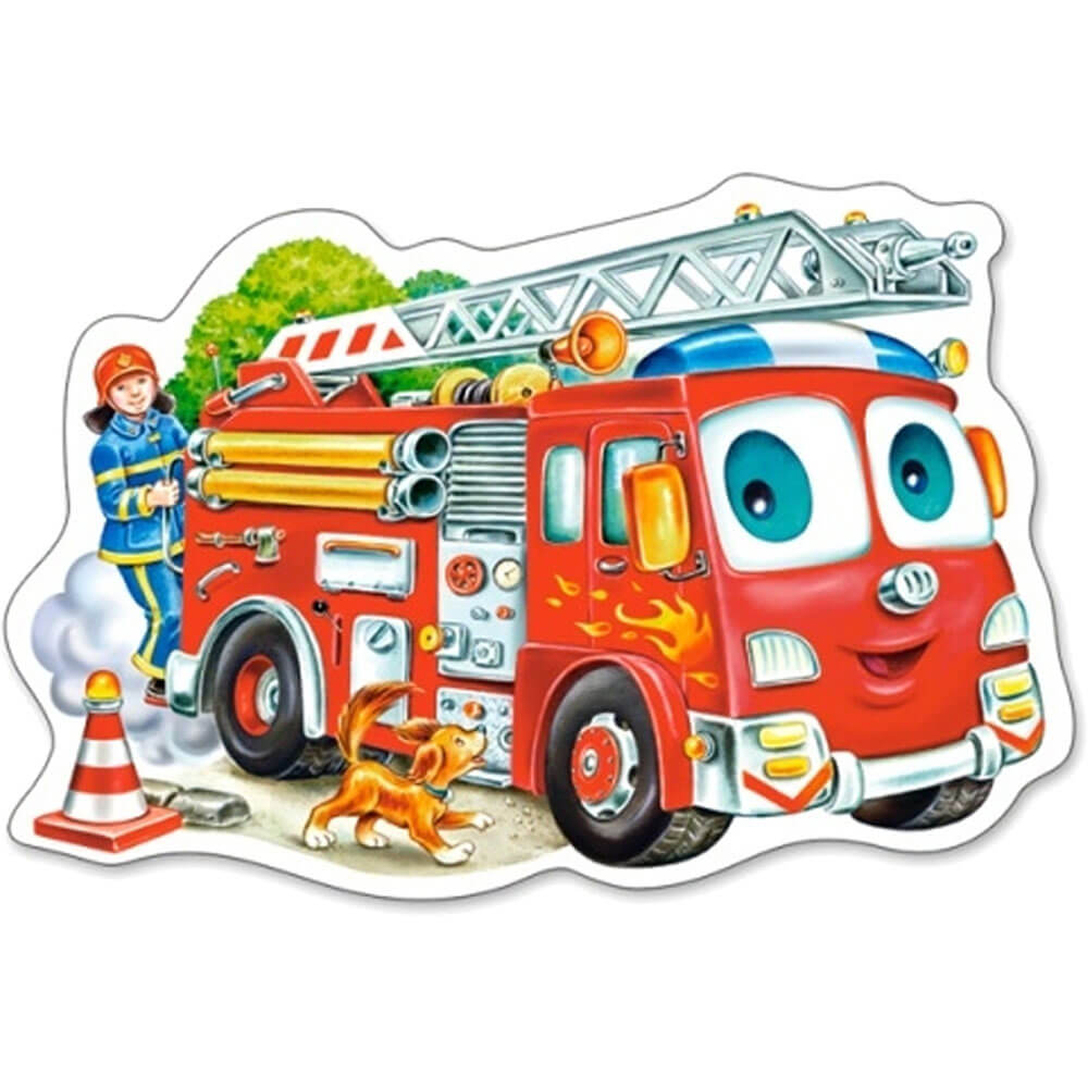 Castorland Fire Engine Jigsaw Puzzle 15pcs