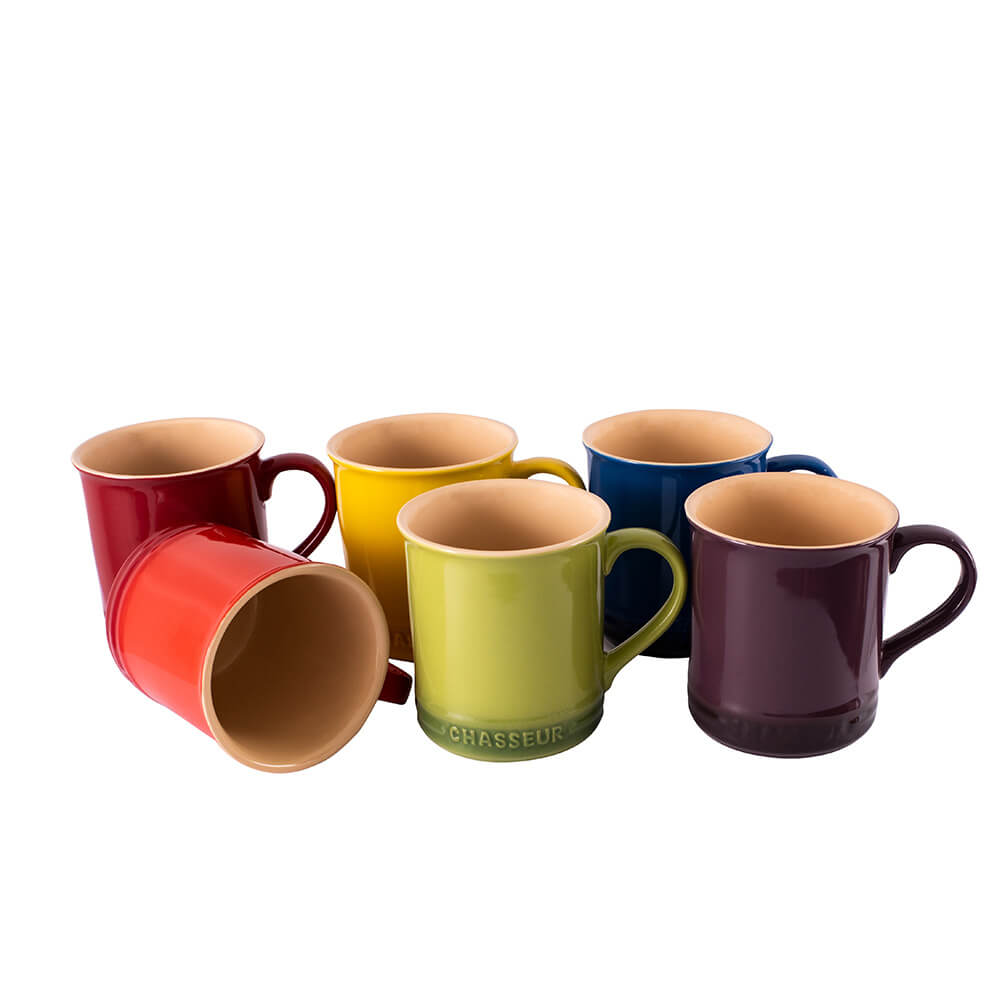 Chasseur Macaron Vivid Mug Set (Set of 6)