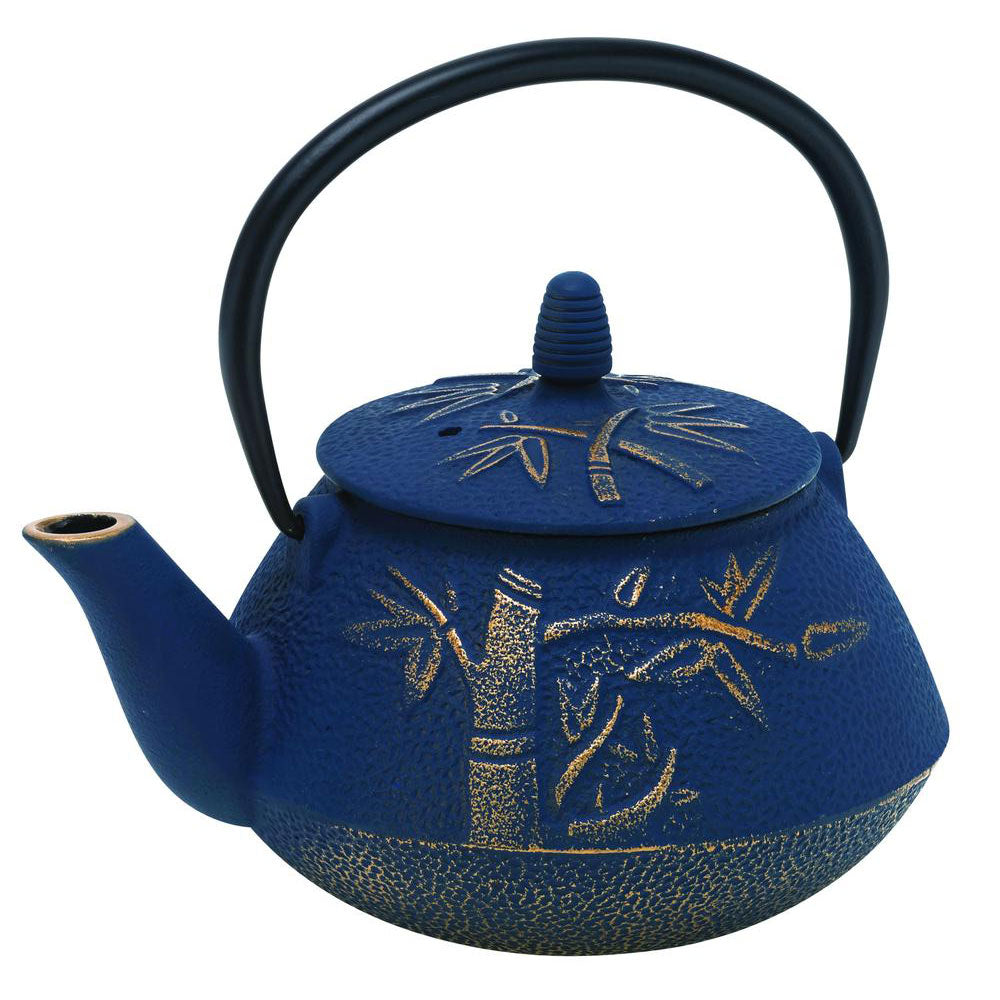Avanti Bamboo Teapot 800mL (Navy/Bronze)