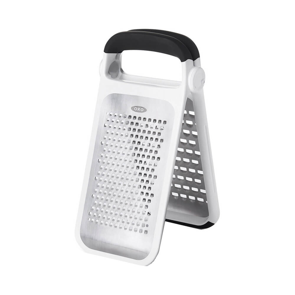 OXO Good Grips Etched Stainless Steel Two-fold Grater