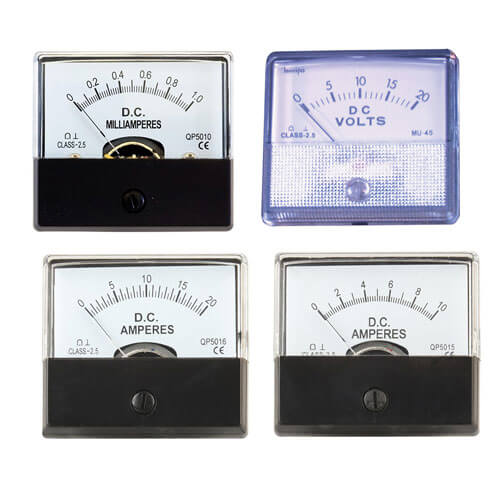 Moving Coil Type Panel Meter