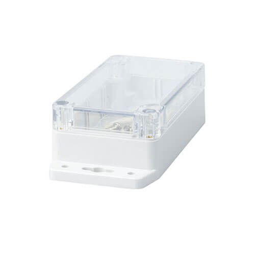 Polycarbonate Clear Lid Enclosure with Flange
