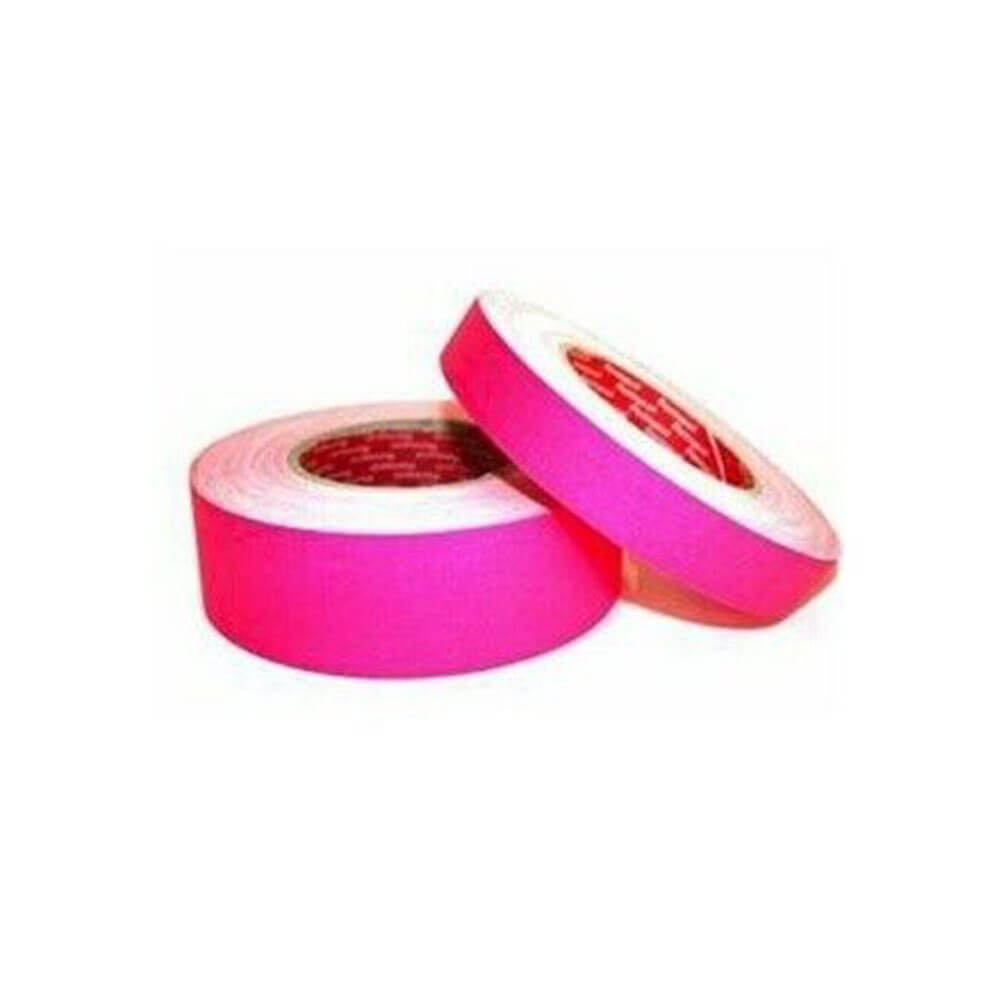 Stylus Fluorescent Gaffer Tape Pink (24mmx10m)