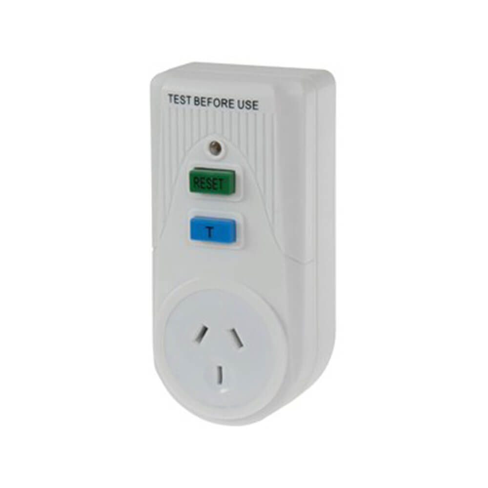 Residual Current Device Safety Switch Mains Outlet (White)