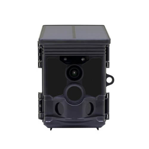 Outdoor Trail Camera with Integrated Solar Panel 4K