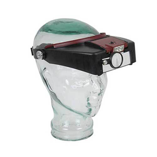 Tiltable LED Headband Magnifier