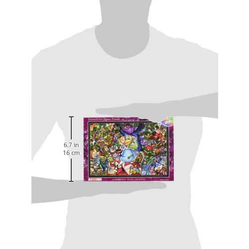 Tenyo Disney Alice in Wonderland Stained Glass Puzzle (500)