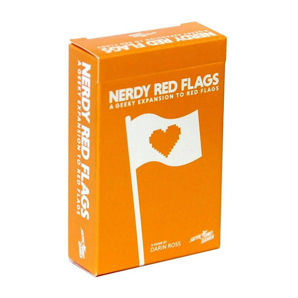 Red Flags Nerdy Expansion Strategy Game