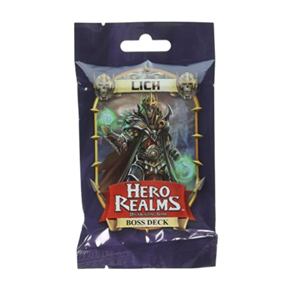 Hero Realms Lich Boss Deck Expansion Game (Single unit)