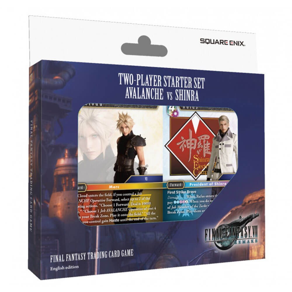 Final Fantasy TCG 2-Player Starter Set Avalanche vs. Shinra