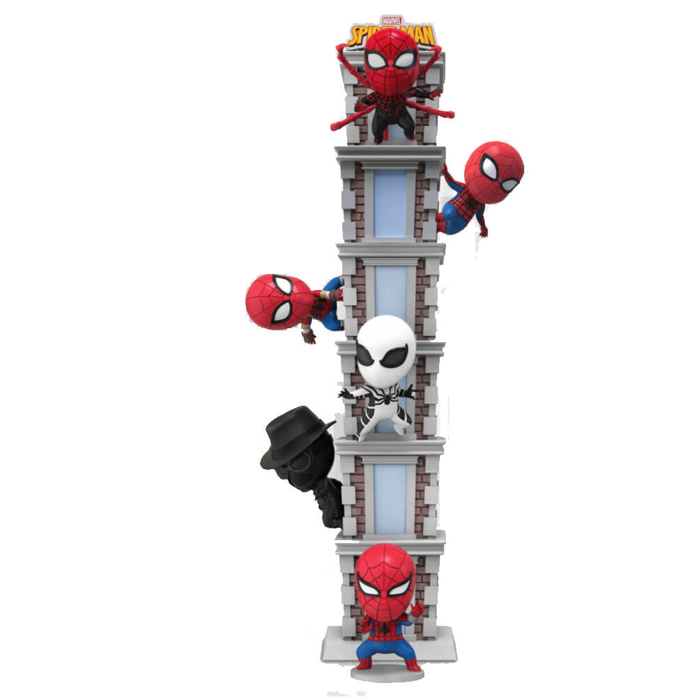 Beast Kingdom Spiderman Mini Collectible Figure Set