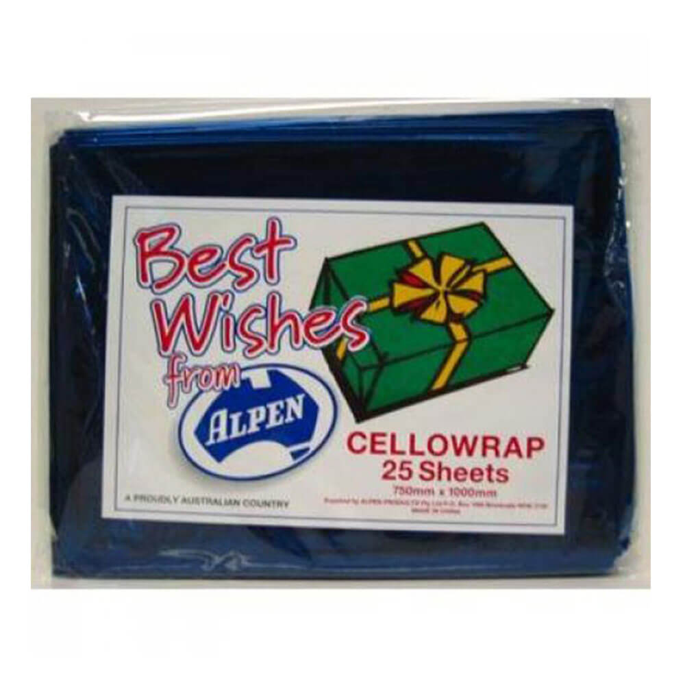 Alpen Cellowrap 75x100cm(25pk)