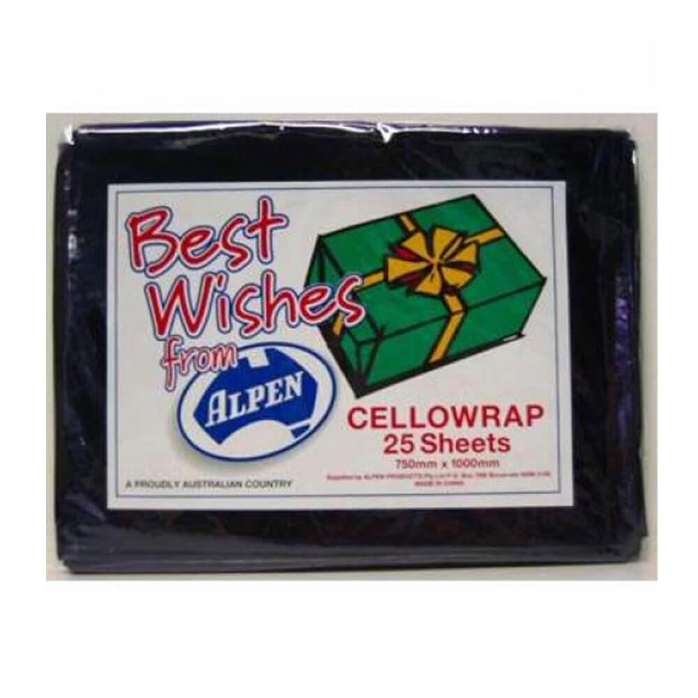 Alpen Cellowrap 75x100cm(25pk)