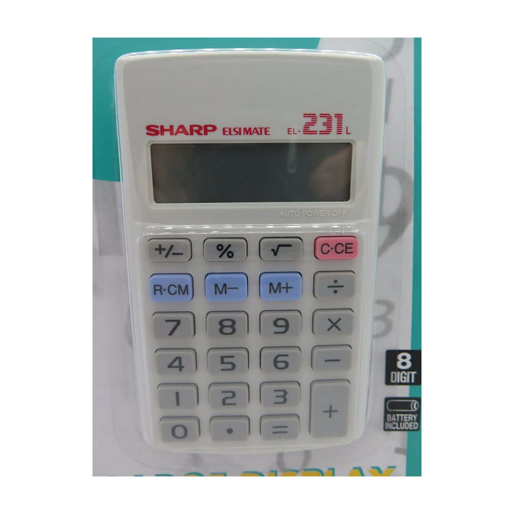 Sharp 8 Digit Calculator