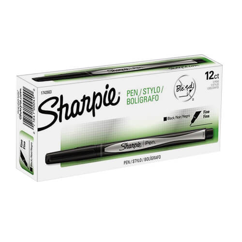 Sharpie Fineliner Pen (12pk)