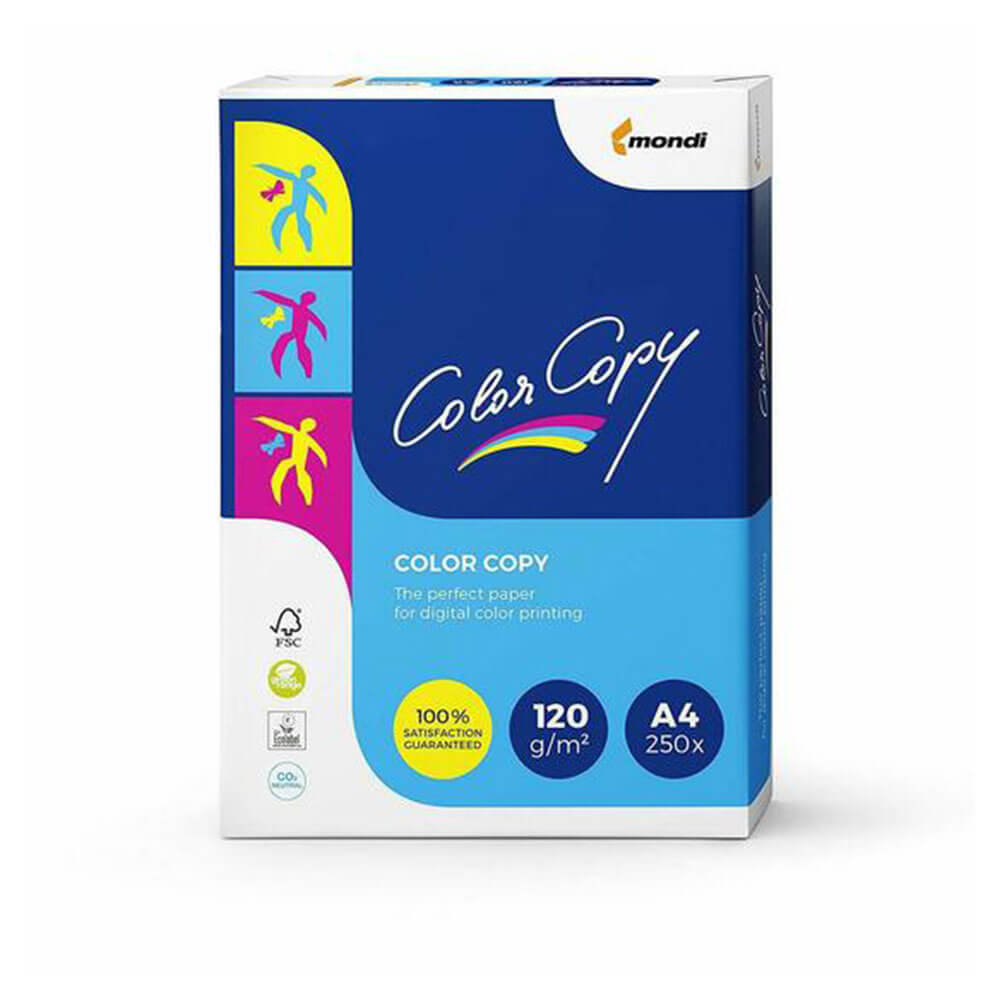 Kleur kopie papier wit 250pk a4