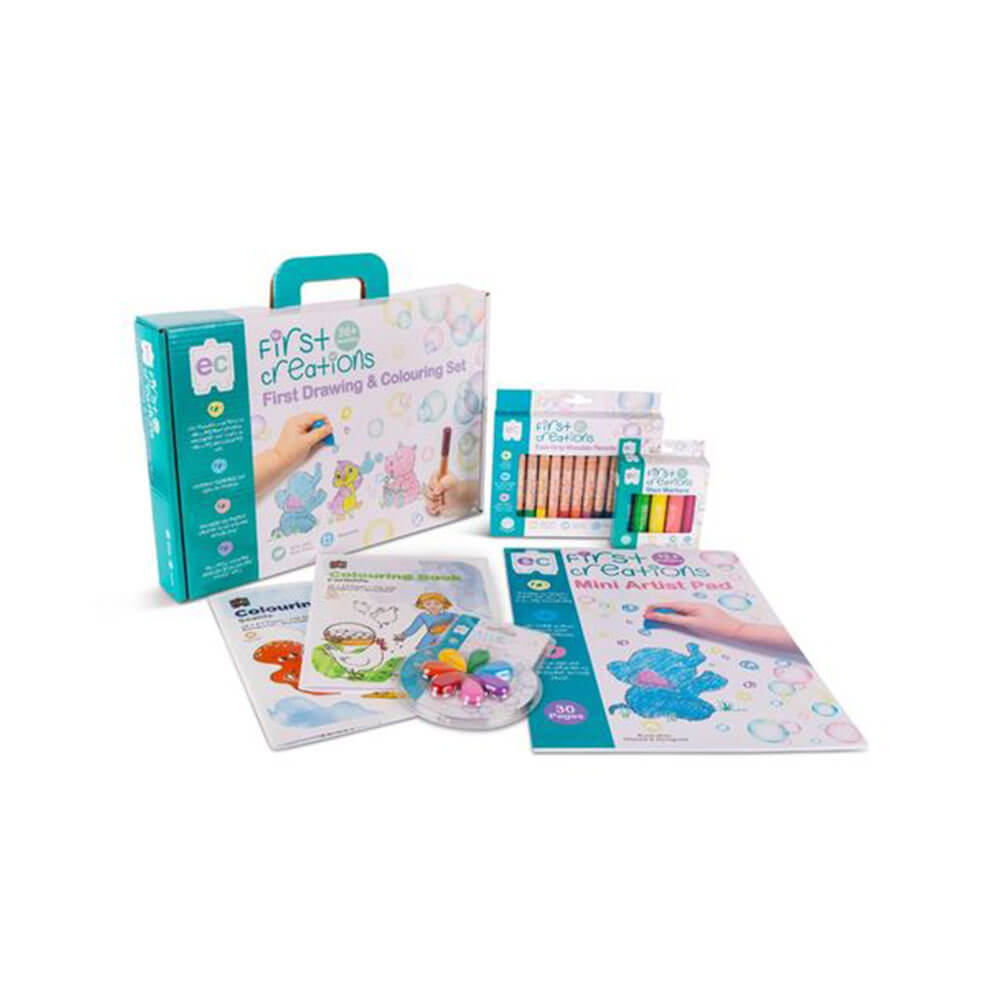 First Creations First Drawing & Colouring Set