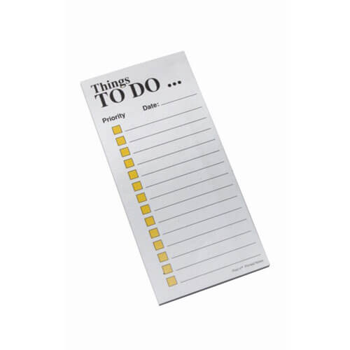 Post-it Things To Do Printed Notes (70x148mm)