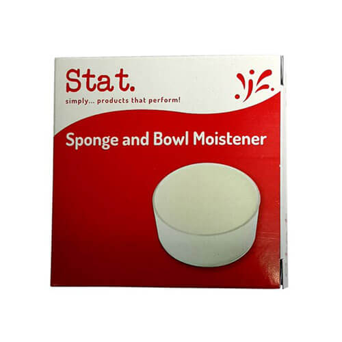 Stat Sponge & Bowl Moistener (Plastic)