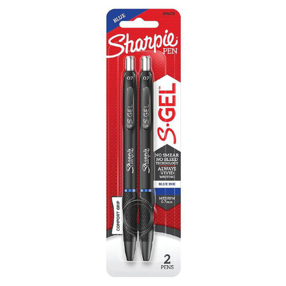 Sharpie S-Gel格納式ペン媒体0.7mm(2pk)