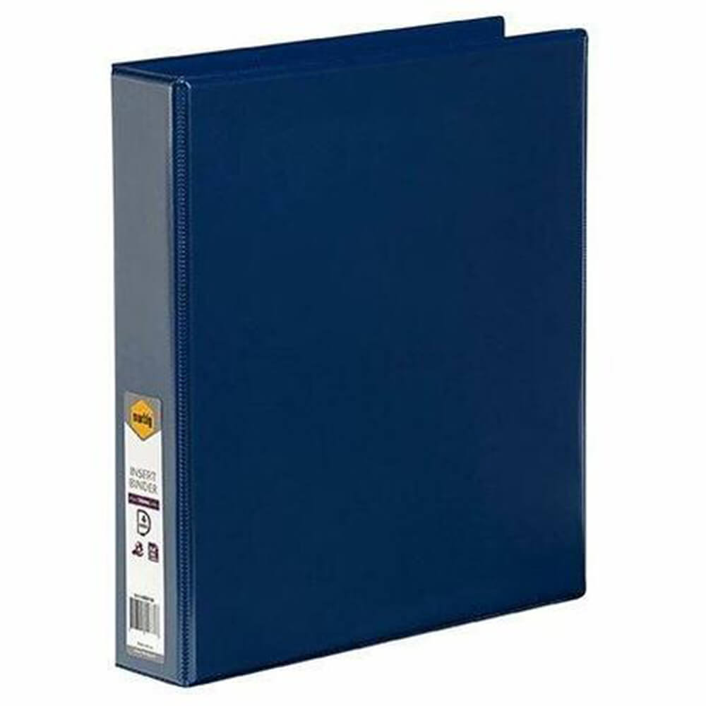 Marbig 4 D-ring Clearview Insert Binder 38mm (A4)
