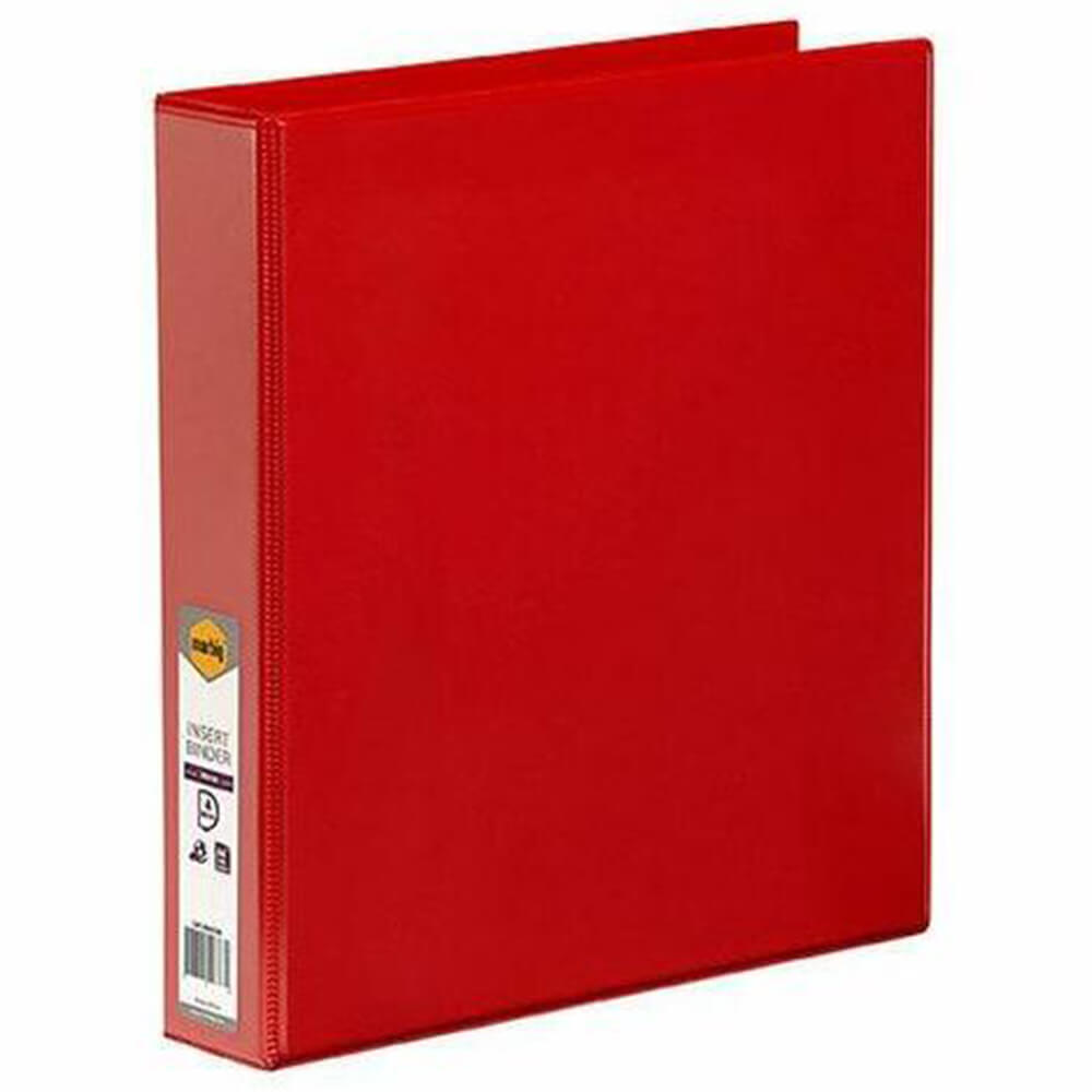 Marbig 4 D-ring Clearview Insert Binder 38mm (A4)