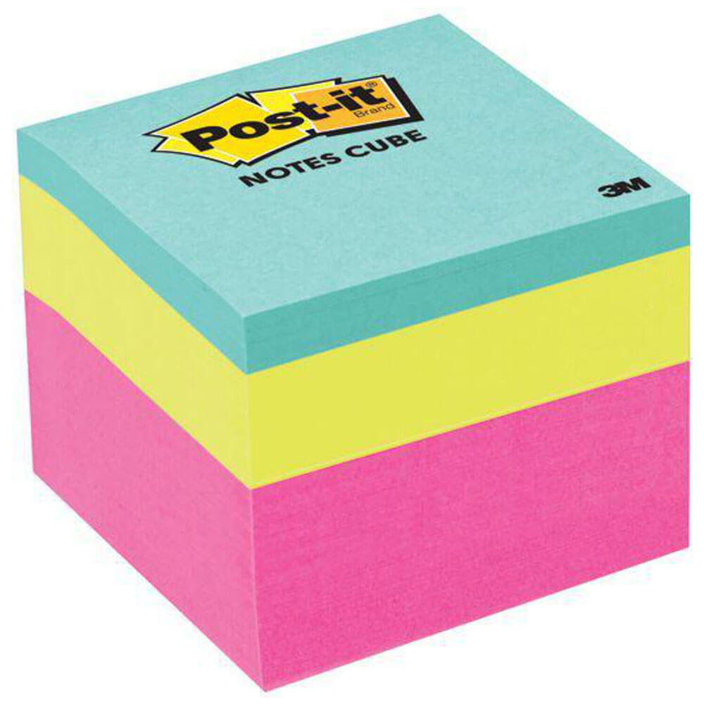 Post-it Cube Notes 400 Sheets 48x48mm (Pink Wave)