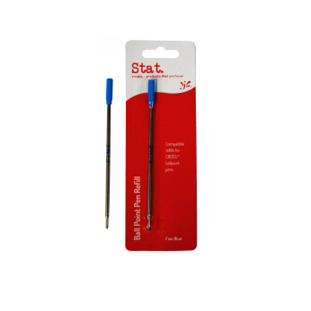 Stat Cross Ballpoint Pen Refill Fine (Pack of 10)