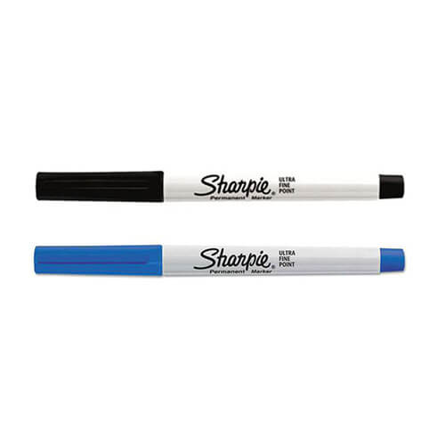 Sharpie Ultra Fine Marker 12pcs (0.3mm)