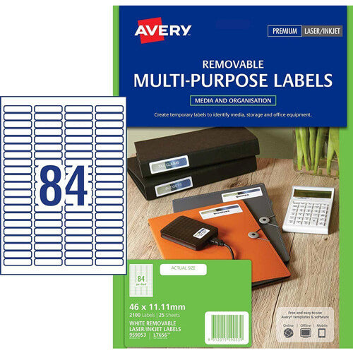 Avery Slide Laser Label (84 per Sheet)