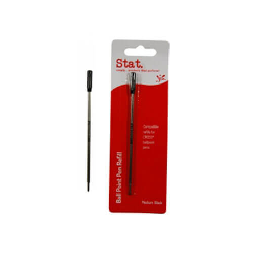 Stat Cross Ballpoint Pen Refill Medium (Pack of 10)