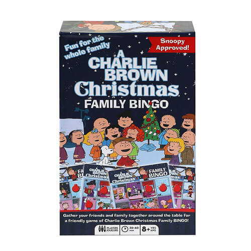 Charlie Brown Christmas Family Bingo
