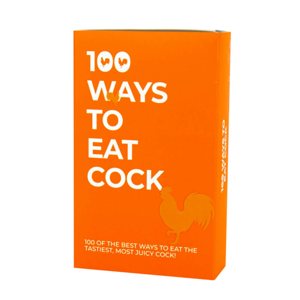 Gift Republic 100 Ways To Eat Cock Card Game
