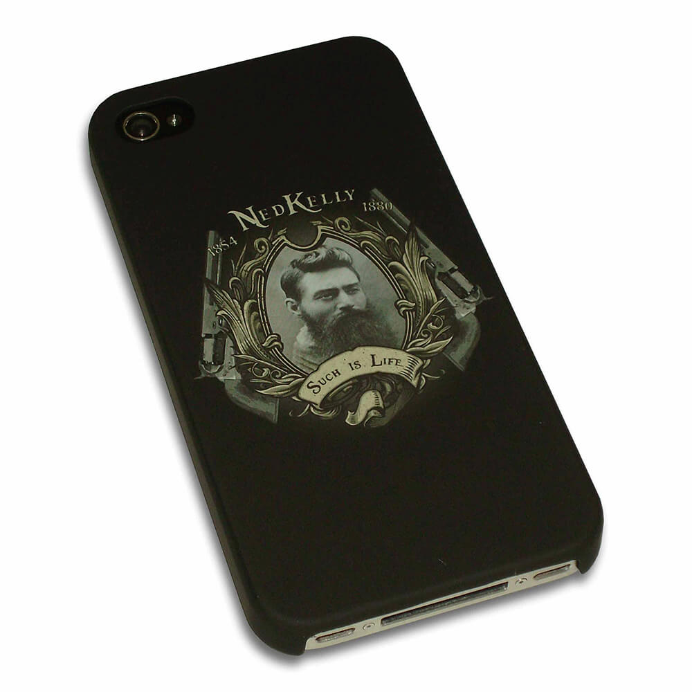 Ned Kelly Such is Life Printed Design iPhone 4 Case