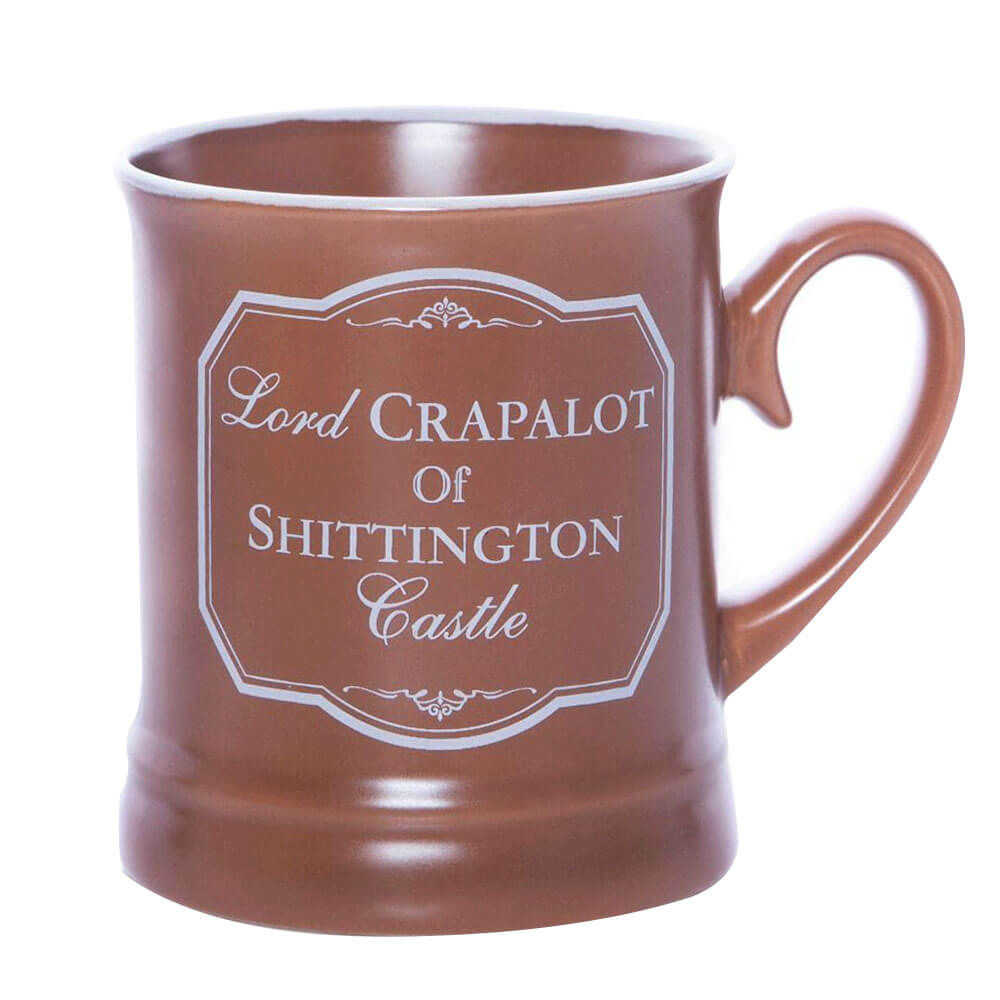 Lord Crapalot of Shittington Castle Victoriana Mug