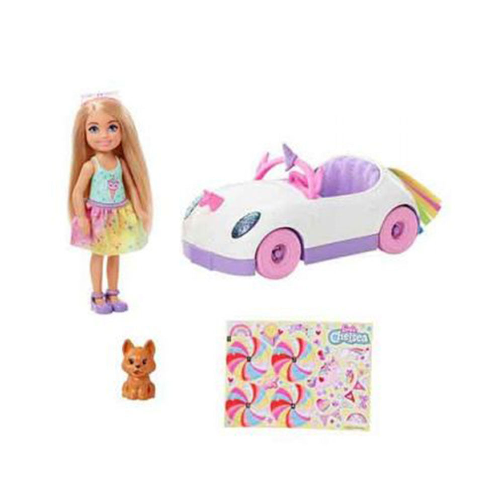 Barbie Chelsea Doll and Car