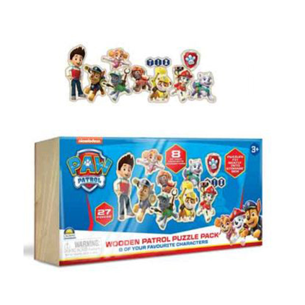 Paw Patrol Wooden Family Puzzle Pack