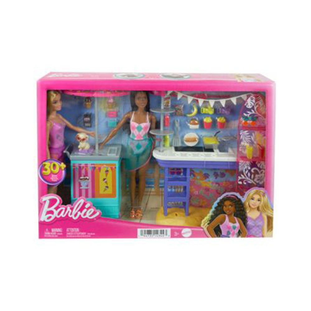 Barbie Beach Boardwalk Playset
