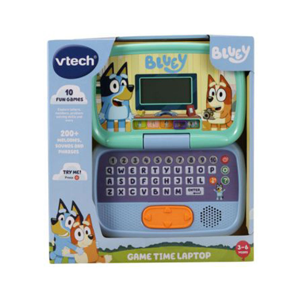 VTech Bluey Game Time Toy Laptop