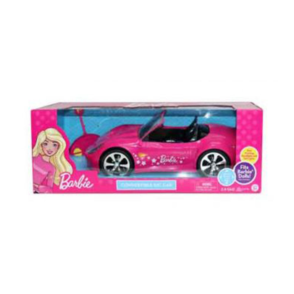 Barbie Remote Control Convertible Toy Car